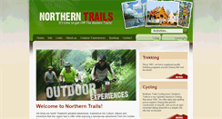 Desktop Screenshot of northerntrails.com